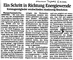 Partei Energiewende 2007