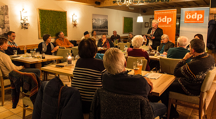 100% Zustimmung für ihre Kandidaten gab es von den Teilnehmern der ÖDP-Stimmkreisversammlung in Huglfing.