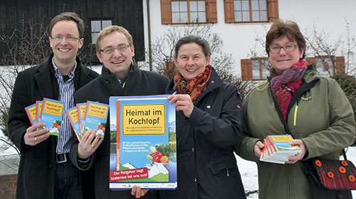 ÖDP präsentiert den neuen Taschen-Ratgeber „Heimat im Kochtopf“